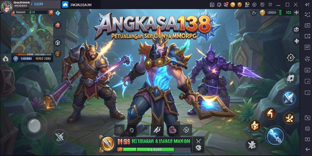 Gameplay menarik dalam dunia MMORPG ANGKASA138.