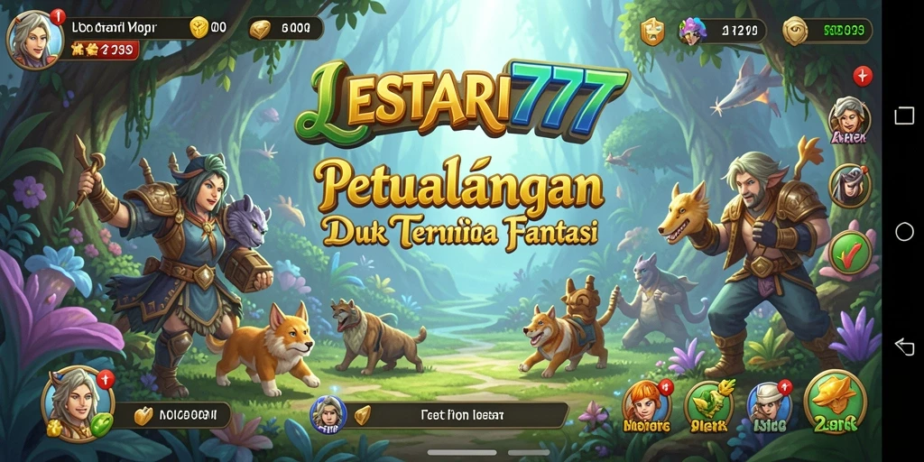 Tampilan gameplay LESTARI777 yang menakjubkan dalam petualangan penuh aksi.