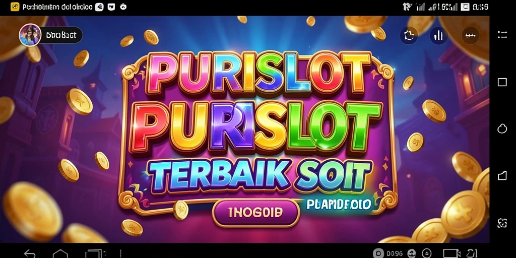 Tampilan gameplay menarik dari PURISLOT dengan fitur slot yang mengasyikkan.