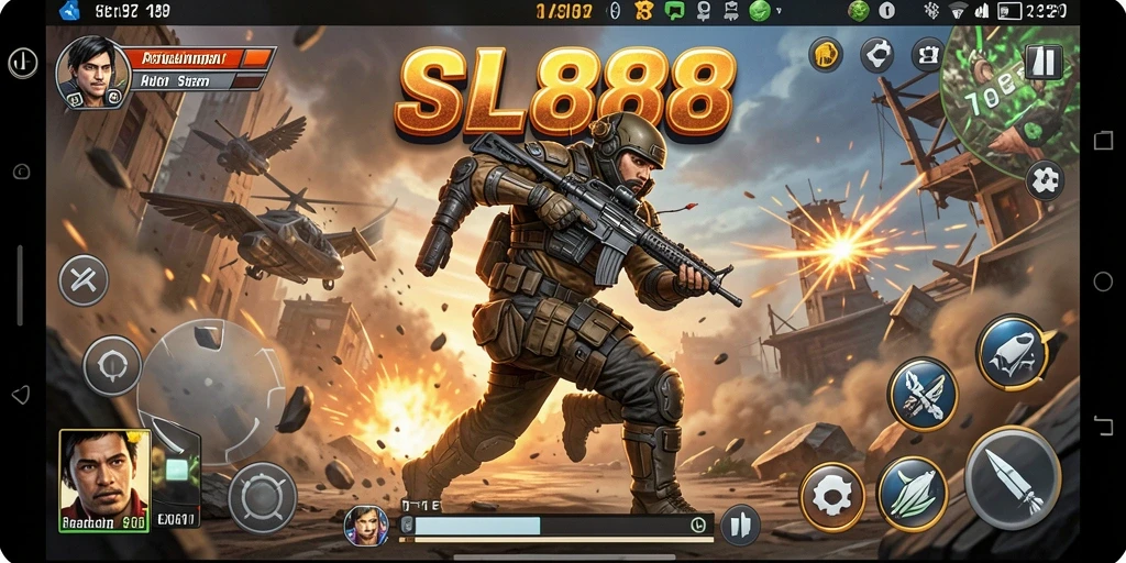 Gameplay mendebarkan SL888 yang penuh dengan aksi seru.