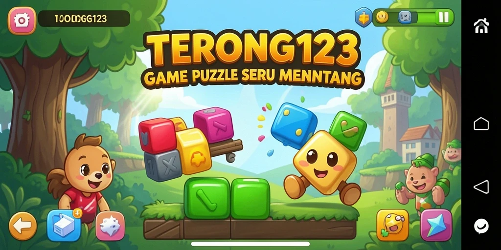 Screenshot gameplay TERONG123 menampilkan tantangan puzzle menarik.
